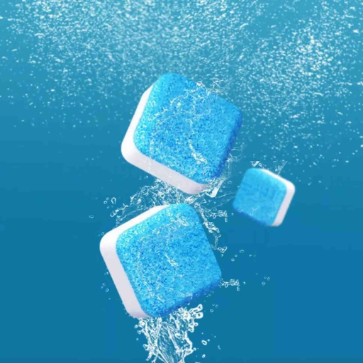 2X Pastillas Efervescentes para Limpieza de Lavadora 12 Un | Eliminan Sarro, Olores y Residuos