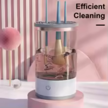 Limpiador Eléctrico de Brochas de Maquillaje – Limpieza Profunda en Segundos