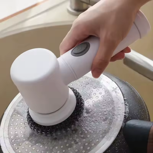 Cepillo Giratorio Multifuncional para Baño, Cocina y Hogar