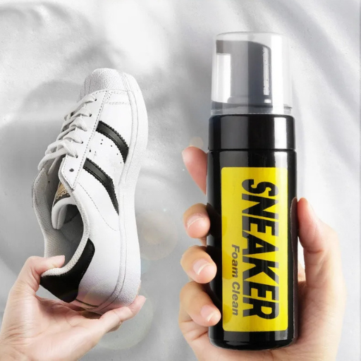 Kit de Limpieza para Zapatillas con Espuma Blanqueadora | Limpiador de Sneakers con Cepillo