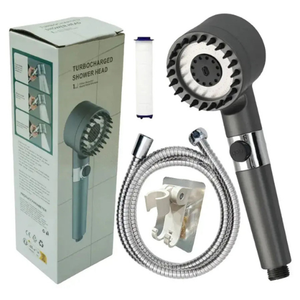 Cabezal de Ducha Masajeador de Alta Presión | Regadera de Baño con Efecto Spa