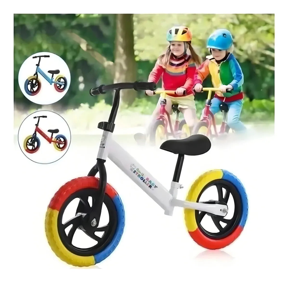 Bicicleta Equilibrio Sin Pedales Aprendizaje Niños