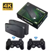 Mini Consola Juegos Retro Inalámbrico 4k Hdmi 10000+ 64gb