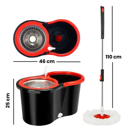 Mopa 360 Trapeador Giratoria 360 Metalica