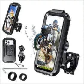 Soporte Porta Celular Para Moto Y Bicicleta Impermeable 360°
